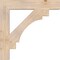Ekena Millwork Merced Block Smooth Bracket, Douglas Fir, 5 1/2"W x 36"D x 36"H BKT06X36X36MRC05SDF - alternate 4